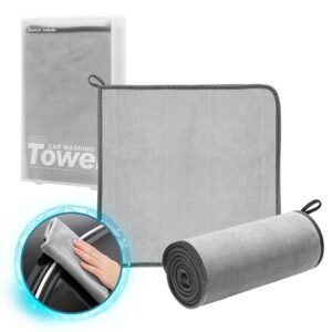 Baseus microfiber towel 2x for drying the car 40 cm x 40 cm (CRXCMJ-0G) gray 6953156220874