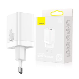 Charger Baseus Pro USB Type C 30W (CCSUPP-E02) white 6953156206359