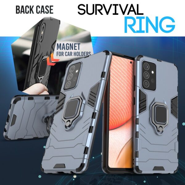 Back Case Survival Ring Samsung A72 4G blue 9111201925427