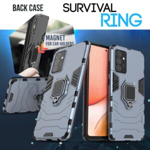 Back Case Survival Ring Samsung A22 4G blue 9145576213452