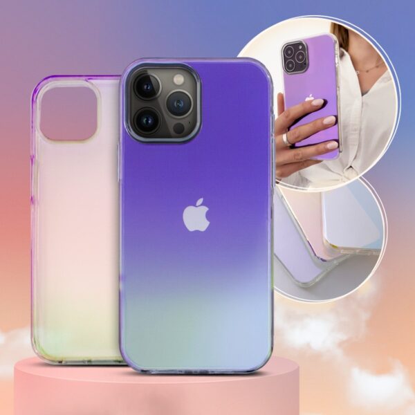 BACK CASE HIGH QUALITY CRYSTAL iPhone 13 Pro Max purple 9145576253434