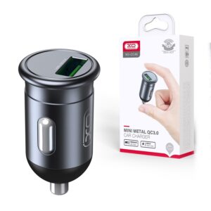 CAR CHARGER XO CC46 QC 3.0 18W 1x USB gray 6920680827343