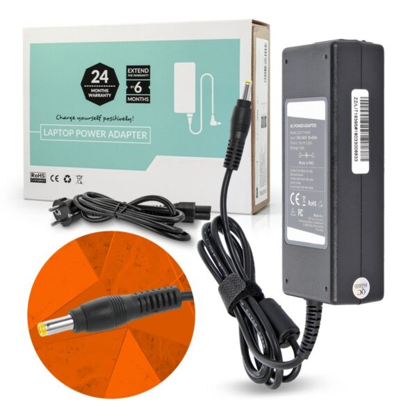 Power Supply 19v 3.95a (5.5x2.5) 75W Toshiba Compaq HP Asus ZZ/LIT19395 5902687180738