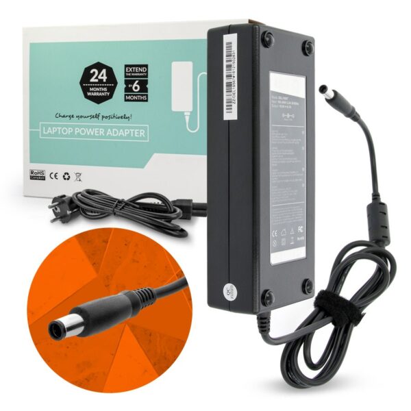 Power Supply 19.5v 6.7a (7.4x5.0 pin) 130W Dell ZZ/DEL19567 5902687180172