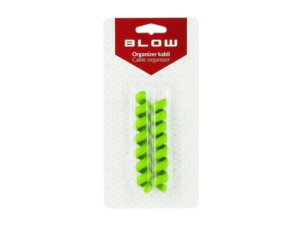 CABLE ORGANIZER ELASTIC SPRING GREEN