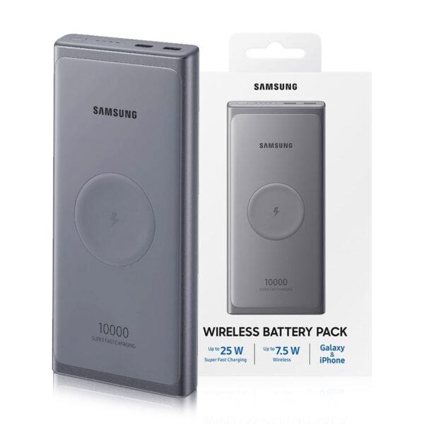 Power Bank Samsung with wireless charging (EB-U3300XJEGEU) gray 8806090298066