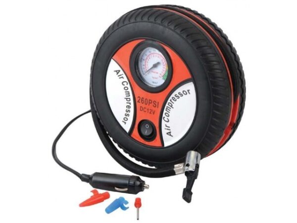 CAR COMPRESSOR WHEEL 260 PSI 12V