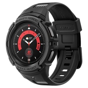 SPIGEN RUGGED ARMOR ”PRO” GALAXY WATCH 5 PRO (45 MM) BLACK 8809811867268