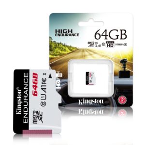 Memory card Kingston microSDXC Endurance (64GB | class 10 | UHS-I | 95 MB/s) 740617290226