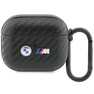 BMW Case Carbon Double Metal Logo AirPods 3 gen black 3666339123857