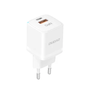 Charger GaN 33W PPS USB C/USB Dudao A13Pro white 6973687248611