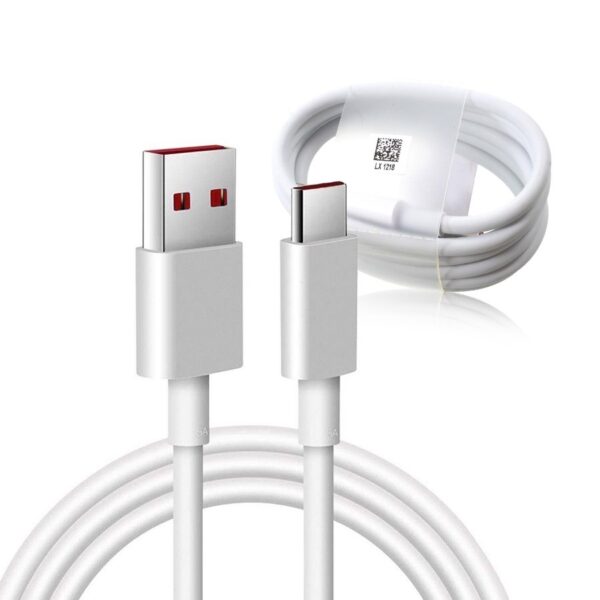 USB Cable Huawei LX1218 Type-C 8A 1M white BULK