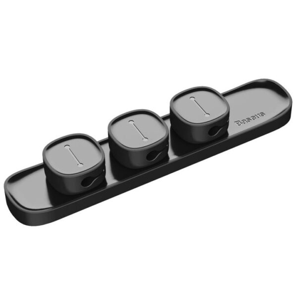 Magnetic cable organizer Baseus Peas ACWDJ-01 black 6953156254978