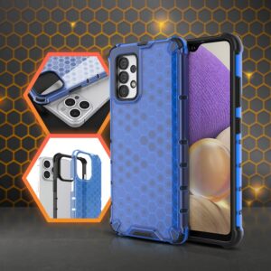 Back Case Honeycomb Xiaomi Redmi K40 Pro+/ K40 Pro/ K40/ Poco F3 blue 9111201932104