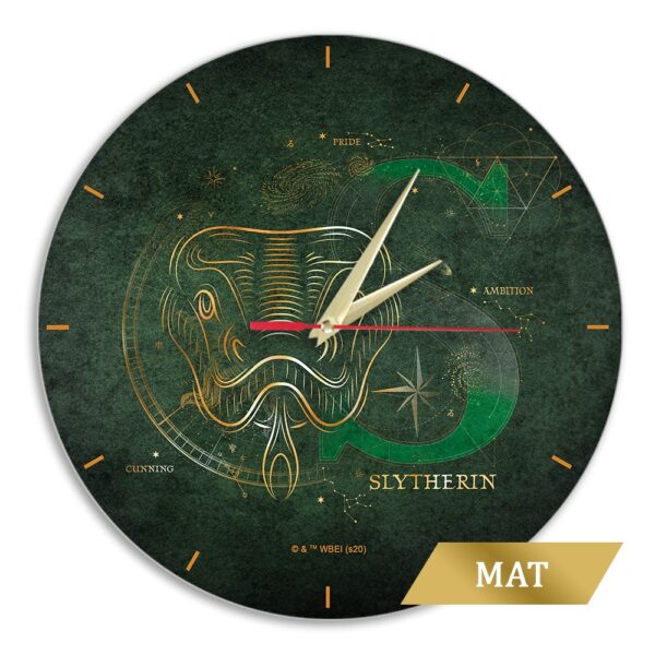 Matt Wall Clock Harry Potter 011 green