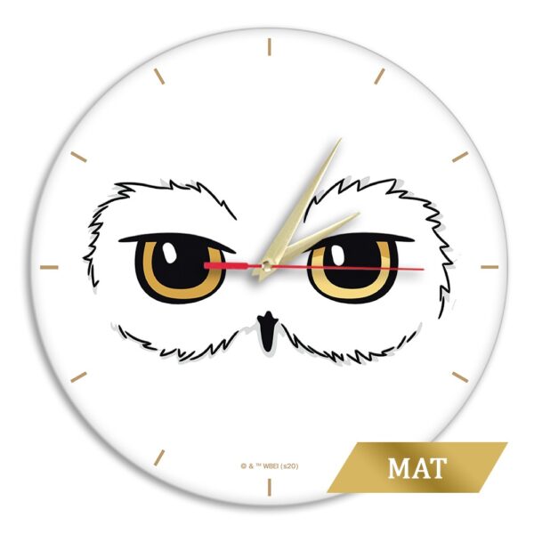 Matt Wall Clock Harry Potter 028 white