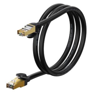 Network cable Baseus Speed Seven RJ45 10Gbps 1m (WKJS010101) black 6932172611354