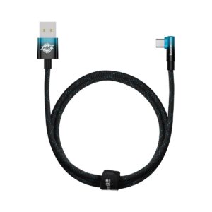 Cable Baseus MVP 2 angular Elbow Power Delivery USB/ USB Type C 1m 100W 5A (CAVP000421) blue 6932172612429