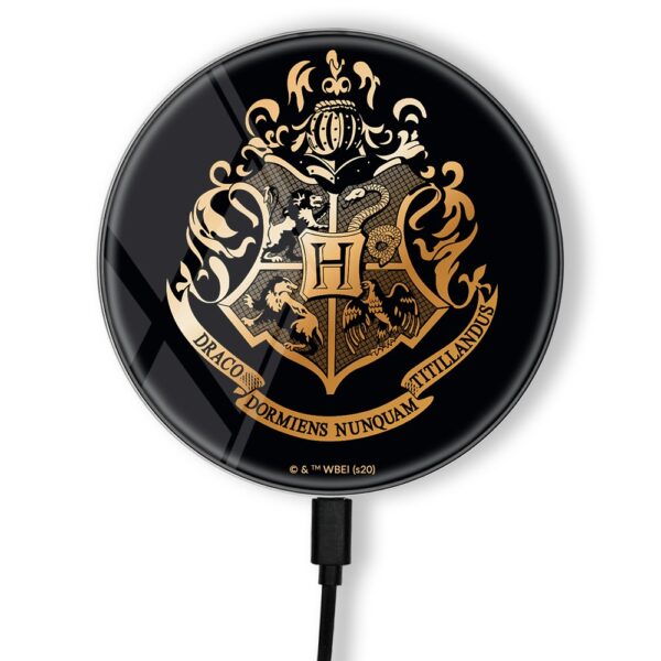 Glossy Wall Clock Harry Potter 020 black