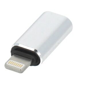 Adapter Type C - Lightning 8-pin silver 5903396145117