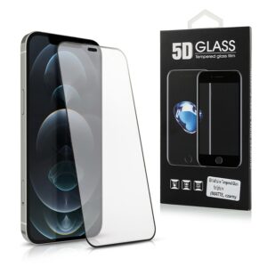 TEMPERED GLASS 5D MATT Iphone 12 Pro Max black 5903396143434