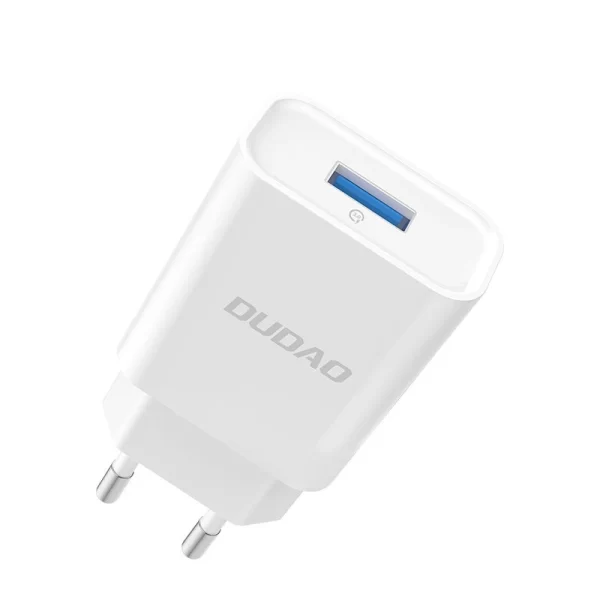 Charger Dudao A4EU USB-A 2.1A white 6976625331949