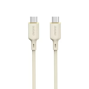 Cable Dudao L7SCC USB-C - USB-C 100W 2m beige 6976625331109