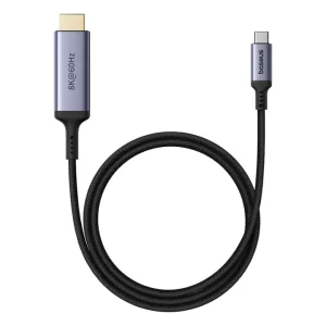 Cable Baseus USB-C -HDMI BS-OH064 8K 60Hz 1,5m black 6932172650803