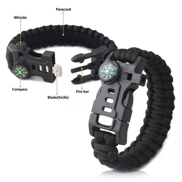 MILITARY SURVIVAL BAND 5in1