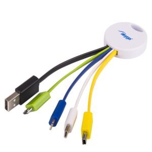 Adapter Akyga 5in1 AK-AD-51 USB A/ USB type C/ micro USB B/ mini USB B/ Thunderbolt 5901720134882