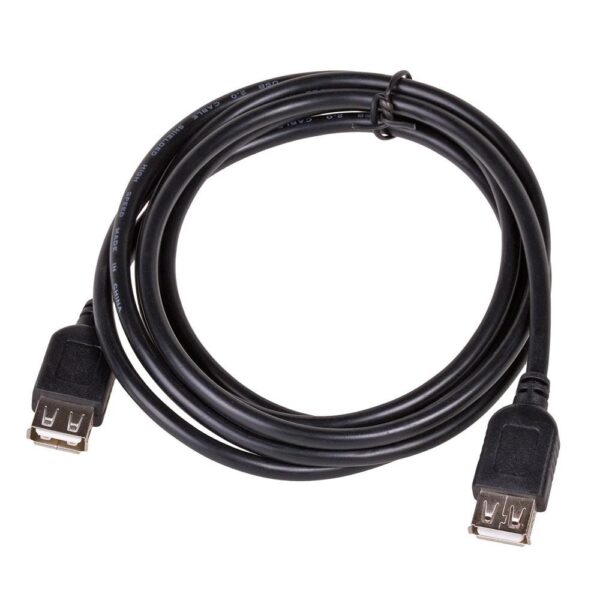 Cable USB Akyga AK-USB-06 USB A (f)/ USB A (f) ver. 2.0 1.8m 5901720130655