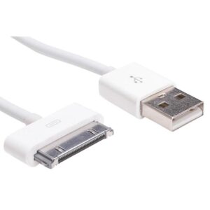 Cable USB Akyga AK-USB-08 USB A (m)/ Apple 30 pin (m) ver. 2.0 1.0m 5901720130686