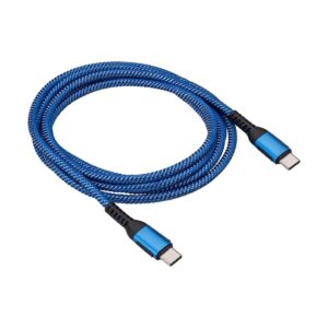 Cable USB Akyga AK-USB-38 USB type C (m)/ USB type C (m) ver. 2.0 100W 1.8m 5901720137524