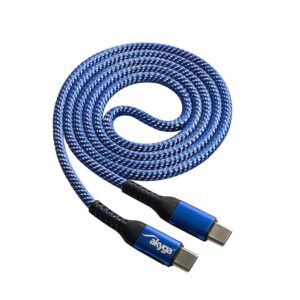 Cable USB Akyga AK-USB-37 USB type C (m)/ USB type C (m) ver. 2.0 100W 1.0m 5901720137517