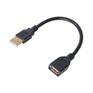 Cable USB Akyga AK-USB-23 USB A (m)/ USB A (f) ver. 2.0 15cm 5901720134387