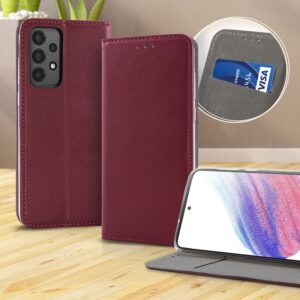 SMART MAGNETIC Samsung A52 4G/ A52 5G/ A52S 5G burgundy 5900495896438