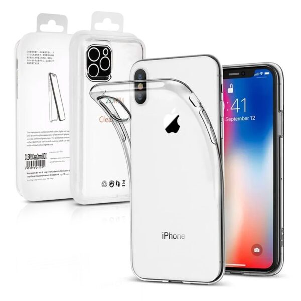 BACK CASE ULTRA SLIM 2.0MM iPhone X/ XS BOX 5903396041051