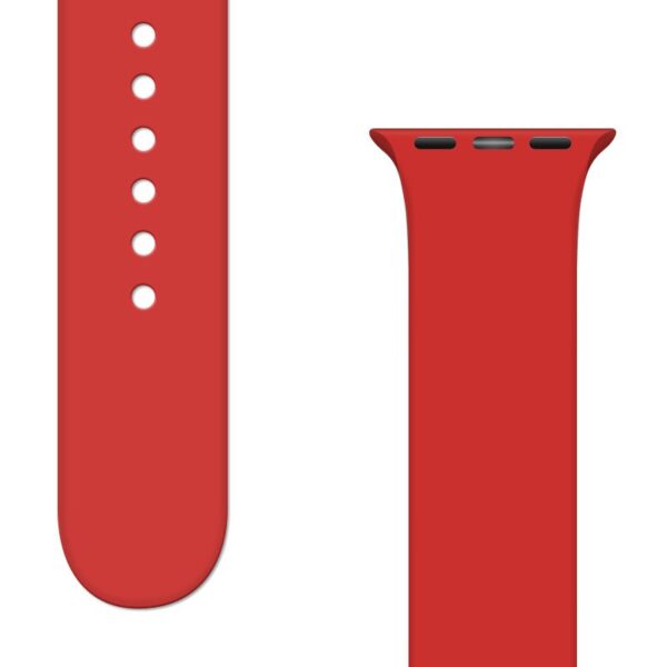 Silicone Strap APS Apple Watch 8/ 7/ 6/ 5/ 4/ 3/ 2/ SE (41/ 40/ 38mm) red 9145576259016