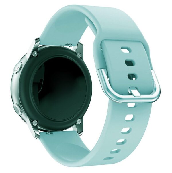 Universal strap Silicone Strap TYS for 20mm watches turquoise 9145576259313