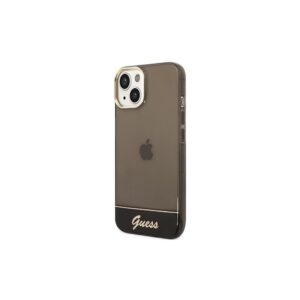 Guess iPhone 14 (6.1') GUHCP14SHGCOK hardcase Translucent black 3666339088224