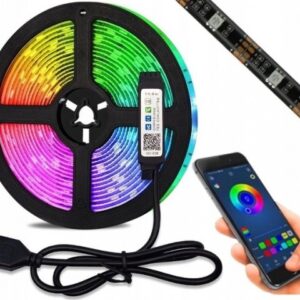 LED STRIPE RGB 5M WITH MOBILE PHONE CONTROLL 5M005