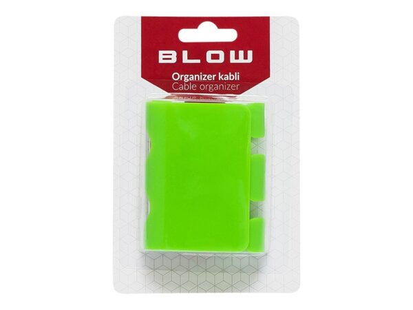 Cable organizer charger holder green