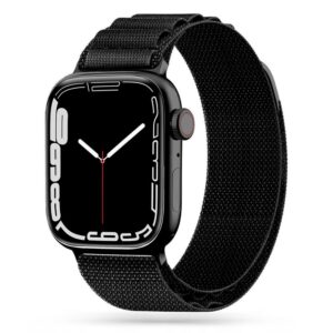 SMART WATCH BAND NYLON PRO APPLE WATCH 4 / 5 / 6 / 7 / 8 / SE / ULTRA (42 / 44 / 45 / 49 MM) BLACK 9490713928370