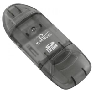 CARD READER SDHC TITANUM TA101B BLACK 5901299901137