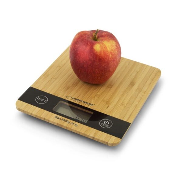 KITCHEN SCALE ESPERANZA BAMBOO 5901299917510