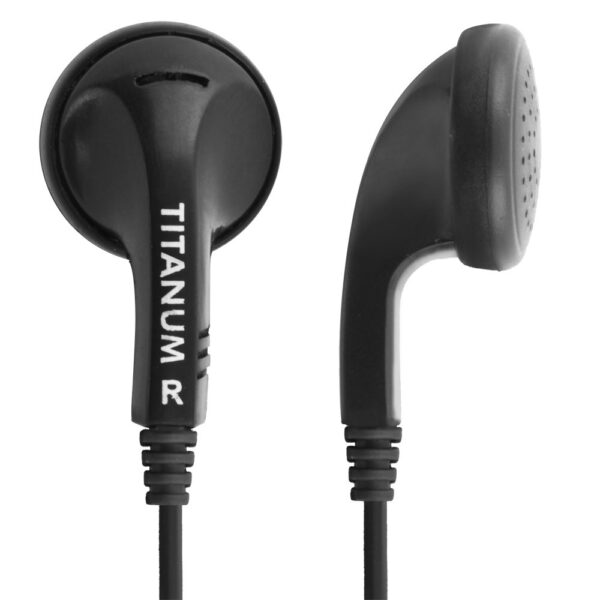 EARPHONES TITANUM TH108 BLACK 5901299919071