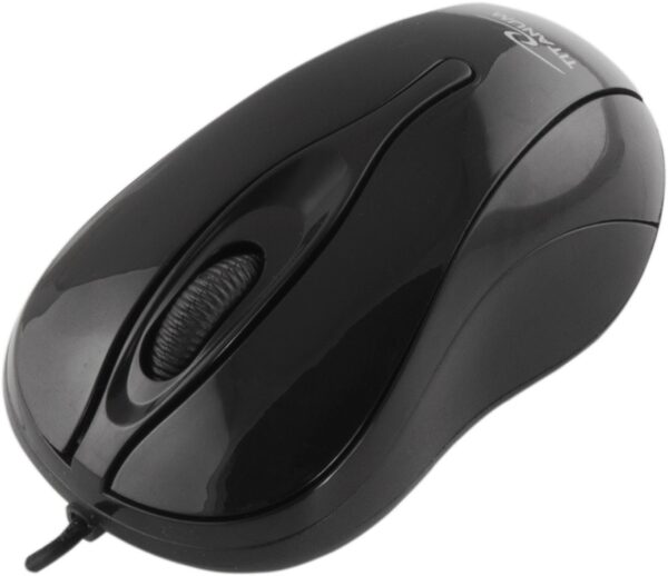 WIRED MOUSE 3D OPTICAL USB TITANUM TM103K HORNET BLACK 5905784768991