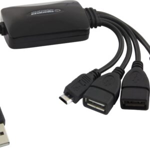 USB 2.0 HUB 3 PORTS USB + 1 PORT MICRO USB ESPERANZA EA158 5901299925034