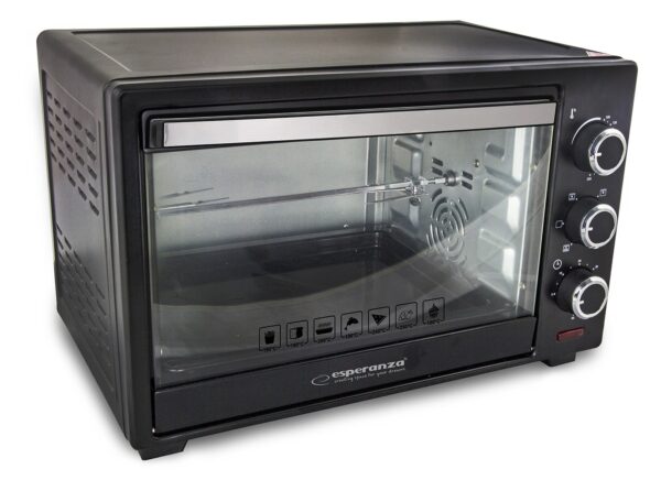 MINI OVEN WITH CONVECTION AND SPIT ESPERANZA NAPOLI 25L 5901299954317