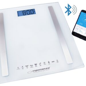 BATHROOM SCALE ESPERANZA DIGITAL 8IN1 BT B.FIT WHITE 5901299954089